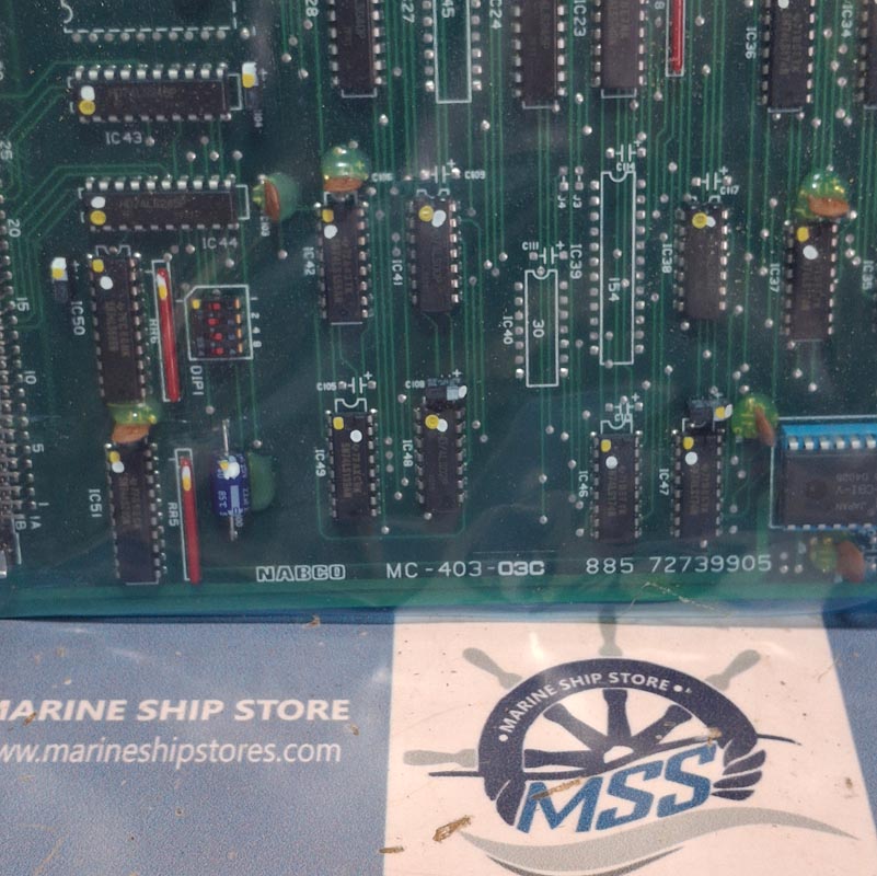 NABCO MC-403-03C 885-72739905 PRINTED ANALOG INPUT-OUTPUT CARD-5 NABCO MC-403-03C 885-72739905 PRINTED ANALOG INPUT-OUTPUT CARD
