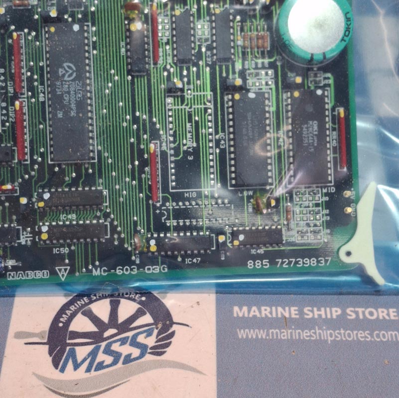 NABCO MC-603-03G 885-72739837 PRINTED ANALOG INPUT CARD-5 NABCO MC-603-03G 885-72739837 PRINTED ANALOG INPUT CARD