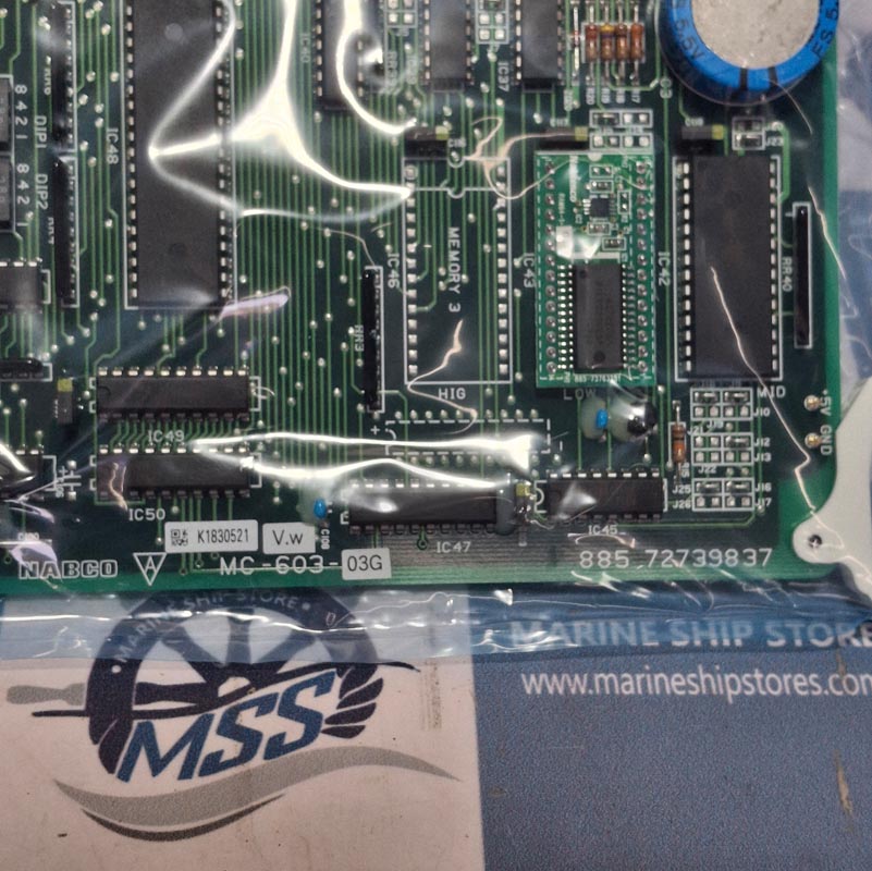 NABCO MC-603-03G 885-72739837 PRINTED ANALOG INPUT CARD-6 NABCO MC-603-03G 885-72739837 PRINTED ANALOG INPUT CARD