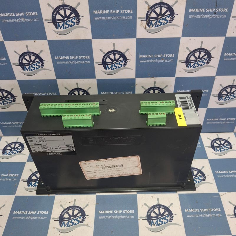 SAACKE F-OSA 1-8400-143200 BURNER PROGRAM CONTROLLER UNIT-4 SAACKE F-OSA 1-8400-143200 BURNER PROGRAM CONTROLLER UNIT