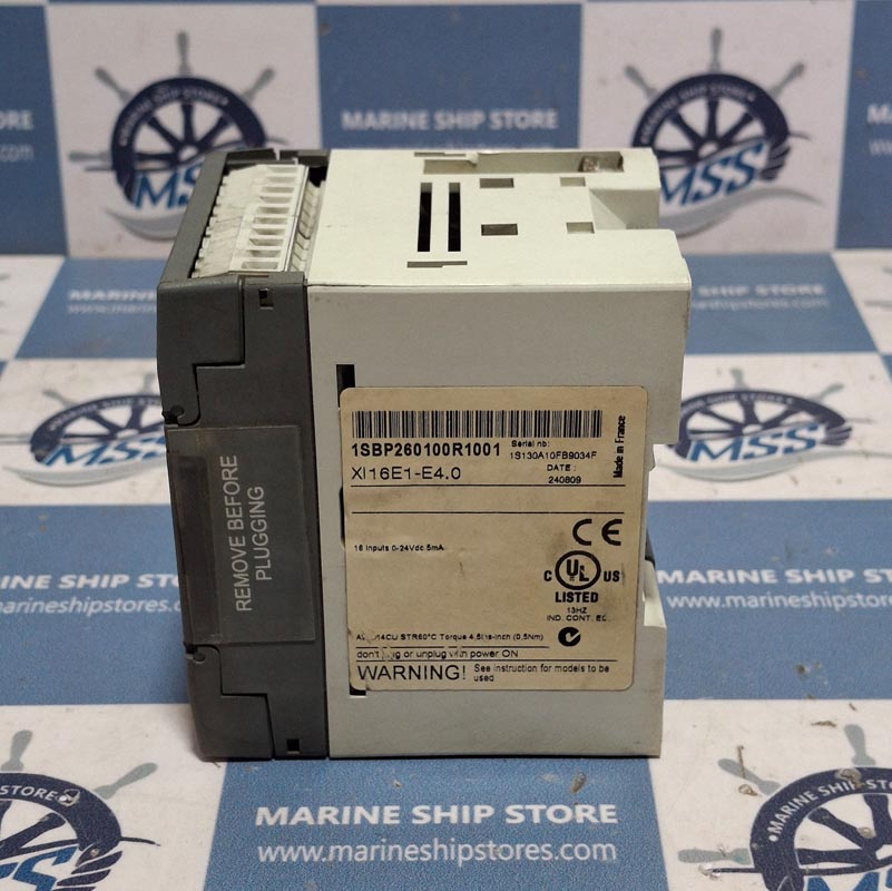 ABB XI16E1 E4.0 1SBP260100R1001 DIGITAL INPUT ADVANT EXTENSION MODULE