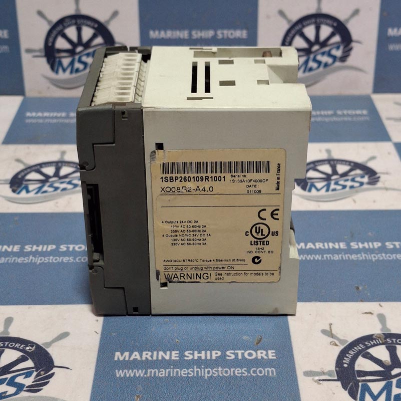 ABB XO08R2 A4.0 1SBP260109R1001 RELAY OUTPUT EXTENSION MODULE