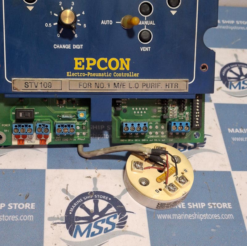 BY CONTROLS EPCON STV-109 ELECTRO-PNEUMATIC CONTROLLER