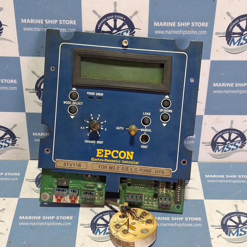 BY CONTROLS EPCON STV-118 ELECTRO-PNEUMATIC CONTROLLER