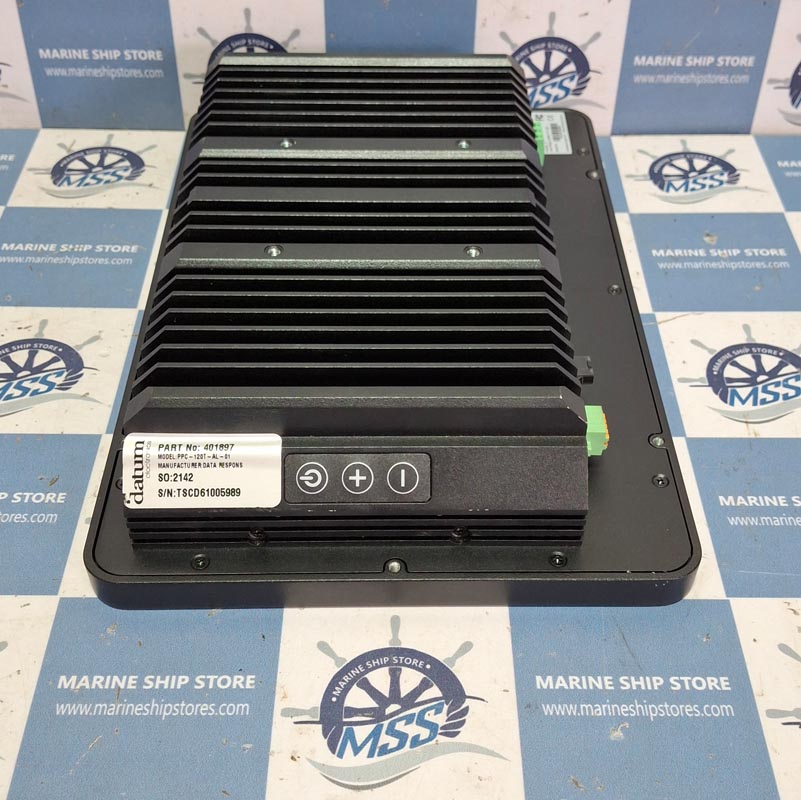 DATUM ELECTRONICS PPC-120T-AL-01 REV-B MARINE PANEL COMPUTER