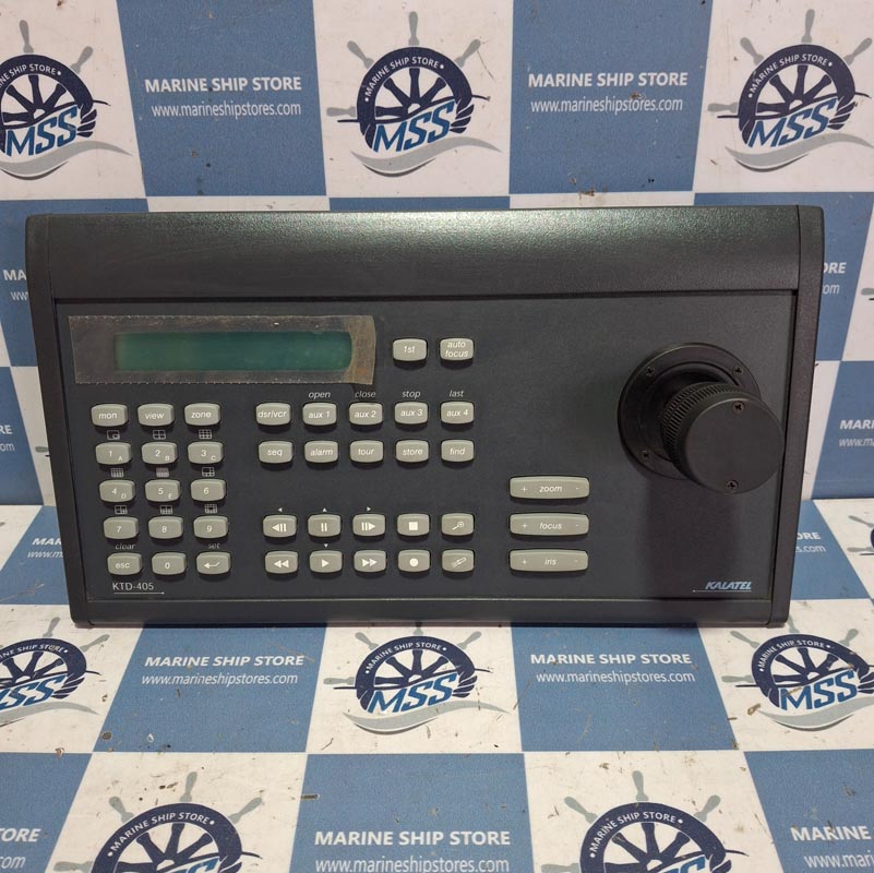 GE INTERLOGIX KALATEL KTD-405 VARIABLE-SPEED DESKTOP KEYPAD 3-AXIS JOYSTICK