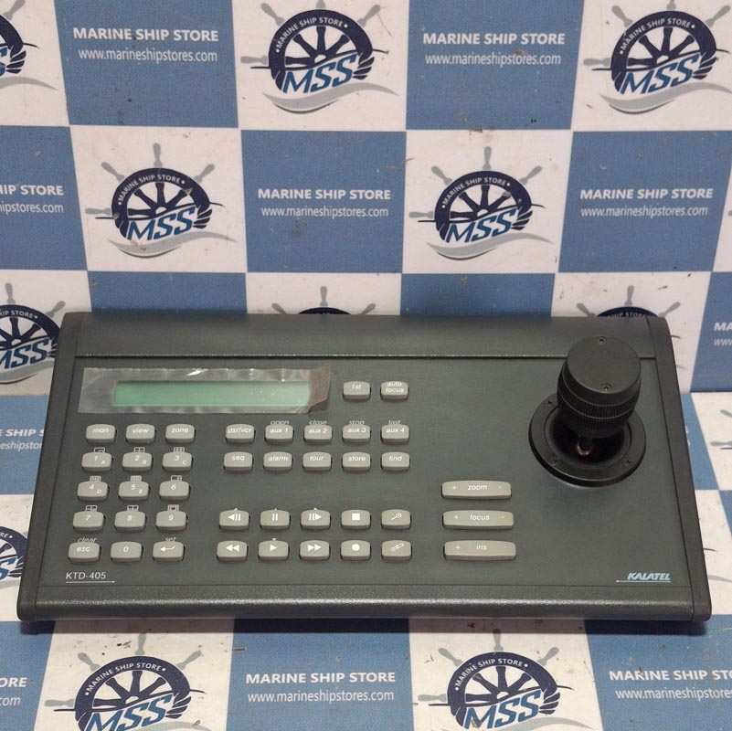 GE INTERLOGIX KALATEL KTD-405 VARIABLE-SPEED DESKTOP KEYPAD 3-AXIS JOYSTICK