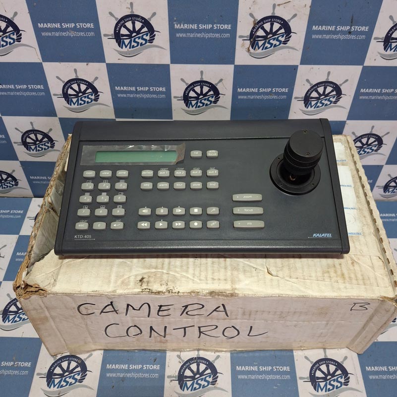 GE INTERLOGIX KALATEL KTD-405 VARIABLE-SPEED DESKTOP KEYPAD 3-AXIS JOYSTICK
