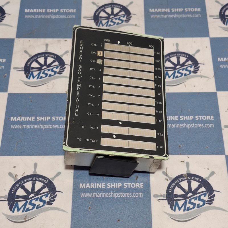 MAN B&W 1687682-7 MEG BOX EXHAUST GAS TEMPERATURE-1 MAN B&W 1687682-7 MEG BOX EXHAUST GAS TEMPERATURE