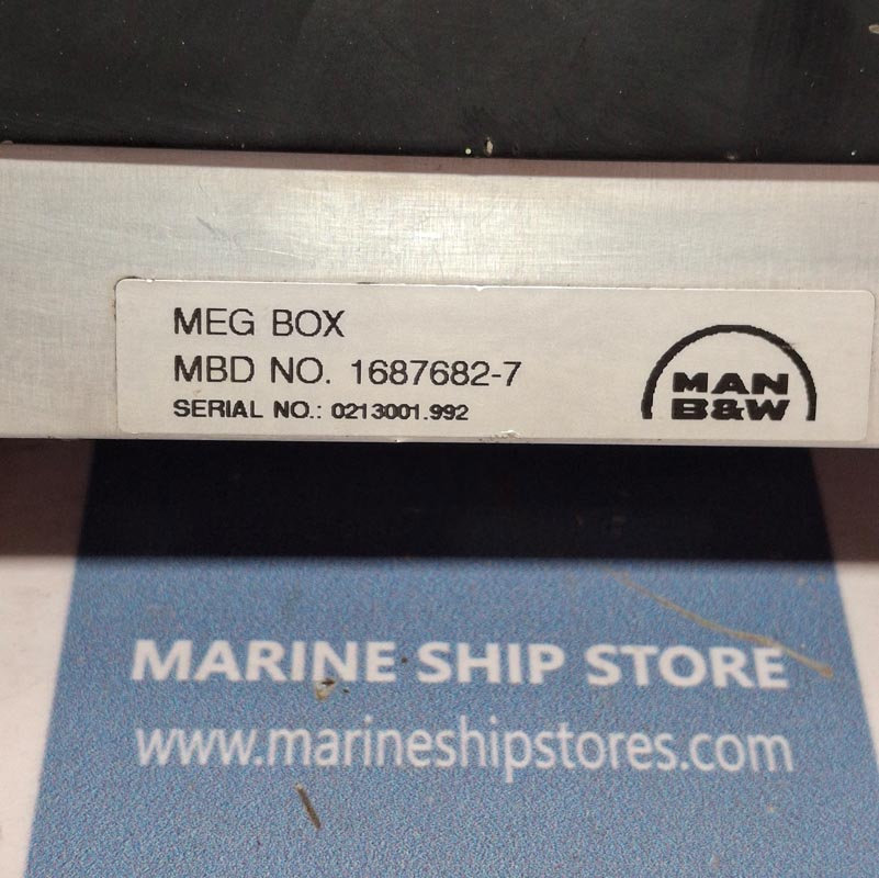 MAN B&W 1687682-7 MEG BOX EXHAUST GAS TEMPERATURE-2 MAN B&W 1687682-7 MEG BOX EXHAUST GAS TEMPERATURE