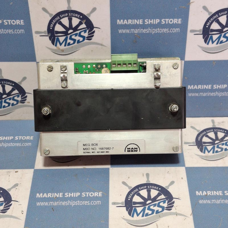 MAN B&W 1687682-7 MEG BOX EXHAUST GAS TEMPERATURE-3 MAN B&W 1687682-7 MEG BOX EXHAUST GAS TEMPERATURE