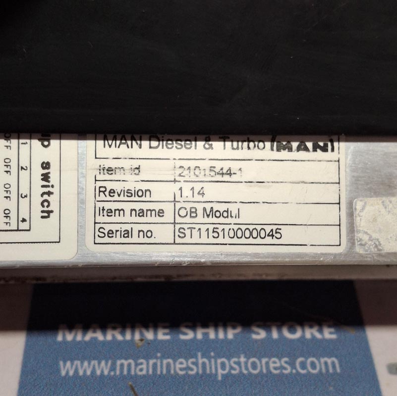 MAN B&W 2101544-1 MAN DIESEL & TURBO OB MODULE-2 MAN B&W 2101544-1 MAN DIESEL & TURBO OB MODULE