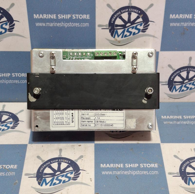 MAN B&W 2101544-1 MAN DIESEL & TURBO OB MODULE-3 MAN B&W 2101544-1 MAN DIESEL & TURBO OB MODULE