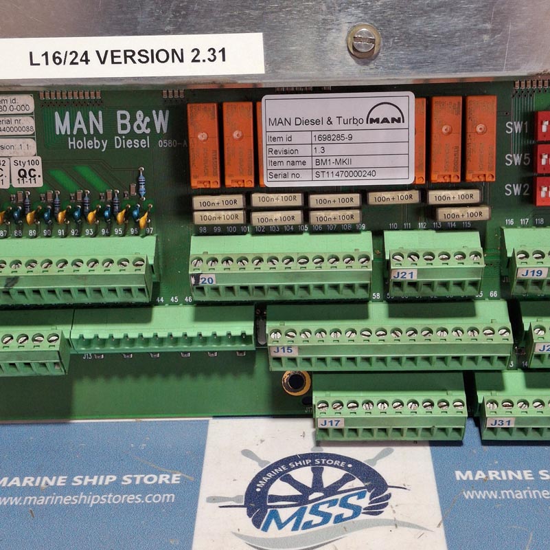 MAN B&W L16-24 1698285-9 REV-1.3 BASE MODULE