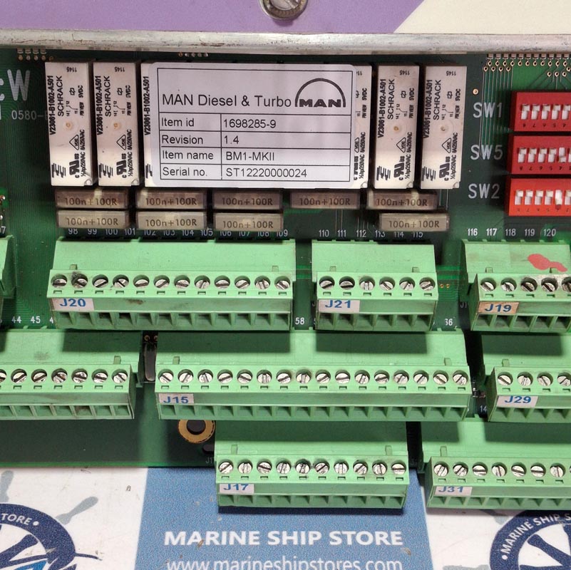 MAN B&W L16-24 1698285-9 REV-1.4 BASE MODULE
