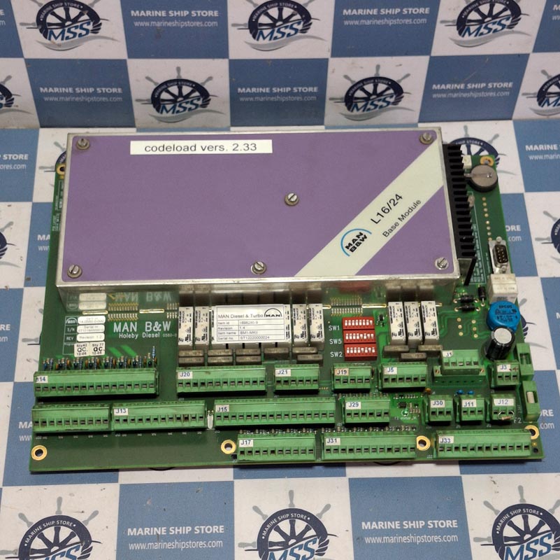 MAN B&W L16-24 1698285-9 REV-1.4 BASE MODULE