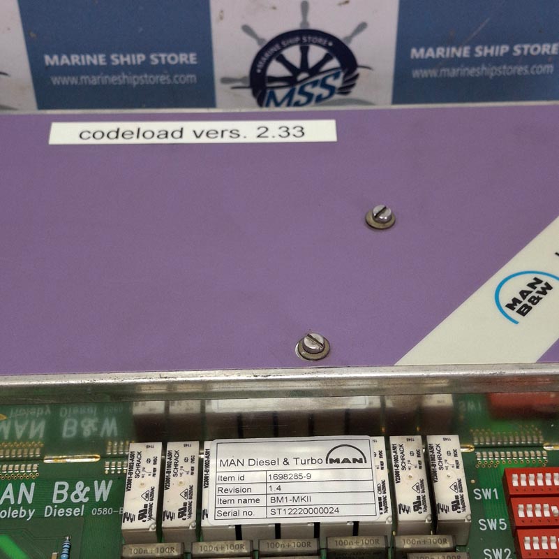 MAN B&W L16-24 1698285-9 REV-1.4 L16-24 1698285-9 REV-1.3 BASE MODULE