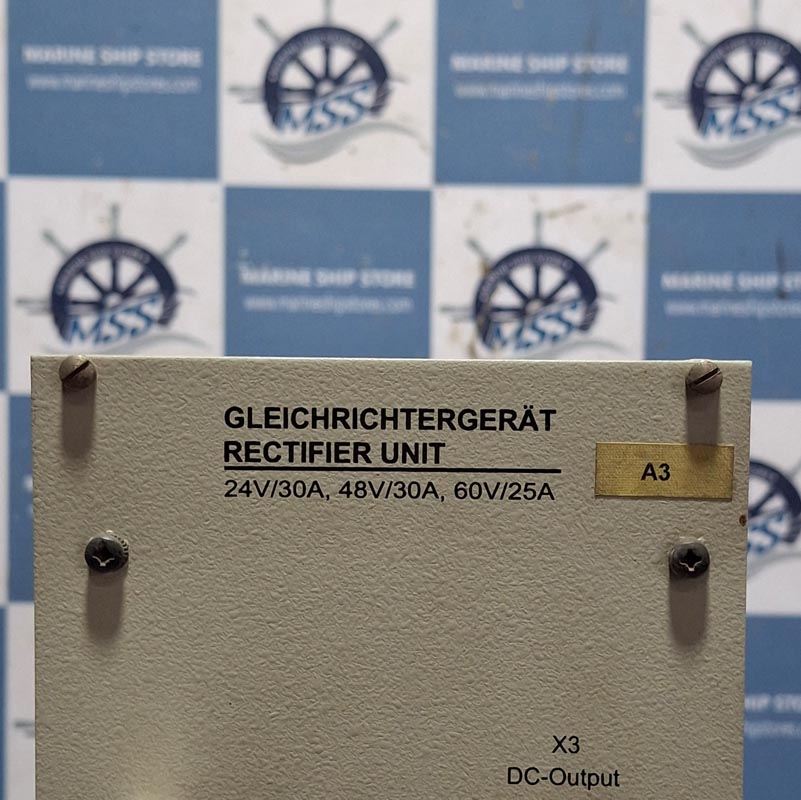 MARINE ELECTRONIC E24-33-5 WBRUG-1GRM01 RECTIFIER UNIT