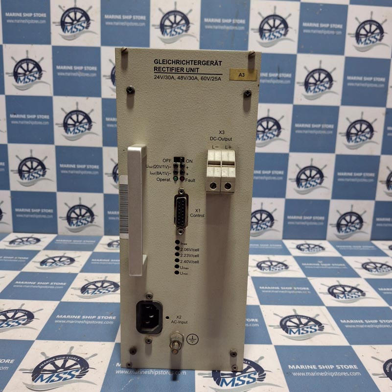 MARINE ELECTRONIC E24-33-5 WBRUG-1GRM01 RECTIFIER UNIT