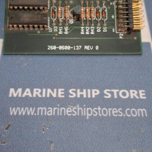 MARINE ELECTRONICS 260-0600-137 REV-0 PCB BOARD