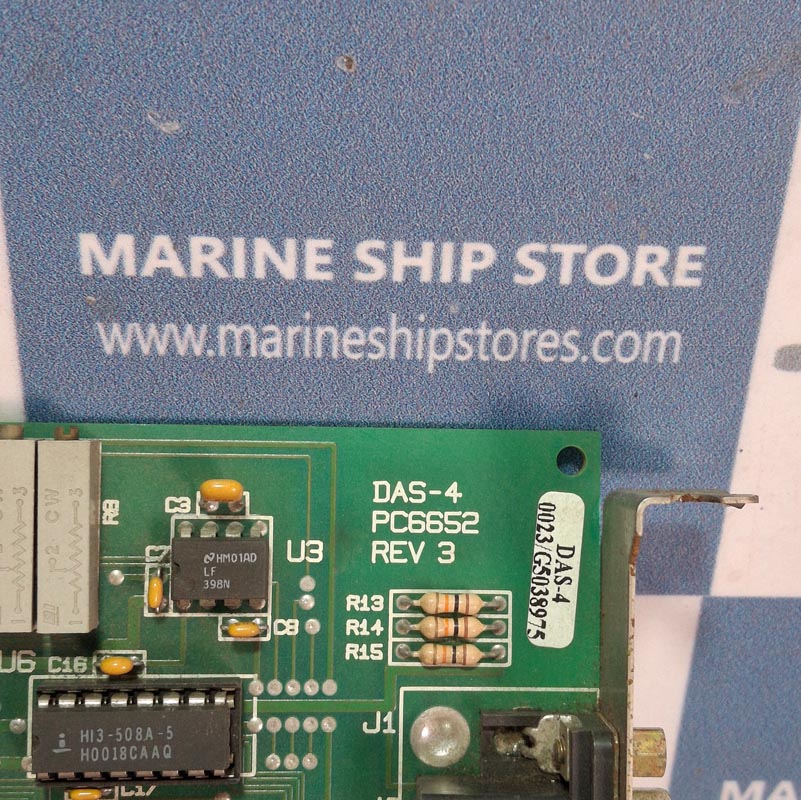 MARINE ELECTRONICS DAS-4 PC6652 REV.3 PCB CARD