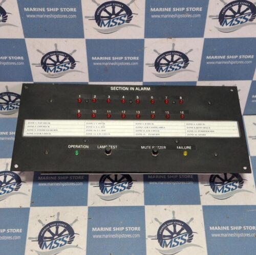 MARINE ELECTRONICS LAMP16SI SECTION IN ALARM PANEL