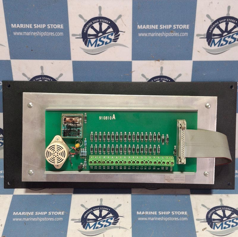 MARINE ELECTRONICS LAMP16SI SECTION IN ALARM PANEL
