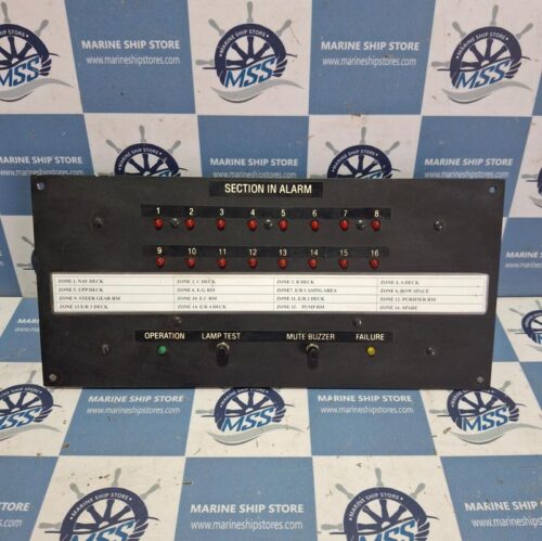 MARINE ELECTRONICS LAMP16SI SECTION IN ALARM PANEL
