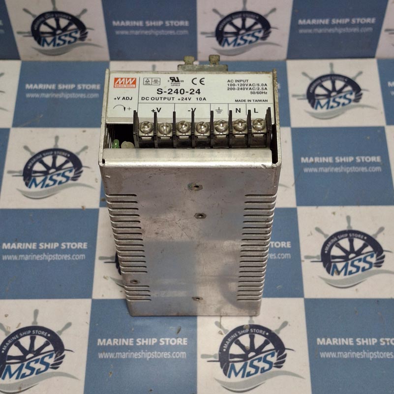 MEAN WELL S-240-24 SWITCHING POWER SUPPLY-2 MEAN WELL S-240-24 SWITCHING POWER SUPPLY