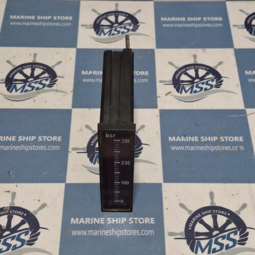 MUSASINO 0-300 BAR LD24B PRESSURE INDICATOR METER