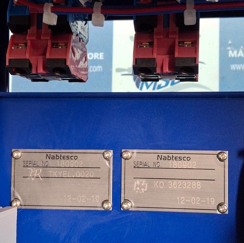 NABTESCO TKYEL.0020 KO 3623288 PANEL
