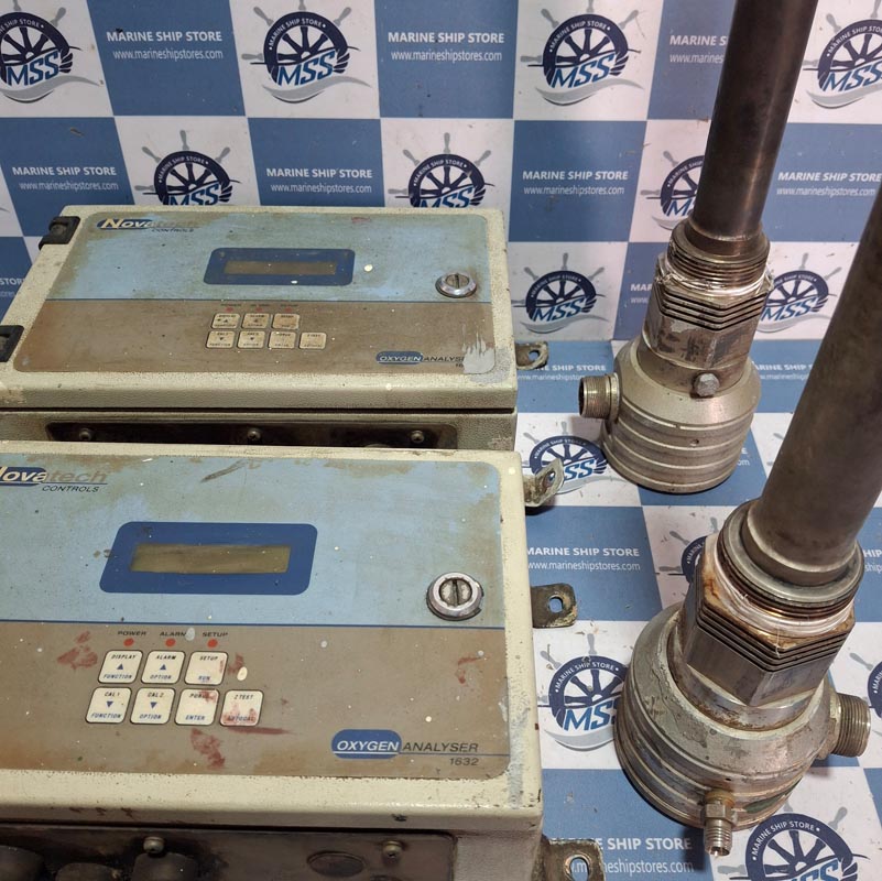 NOVATECH CONTROLS 1632-1231 OXYGEN ANALYSER-OXYGEN PROBE