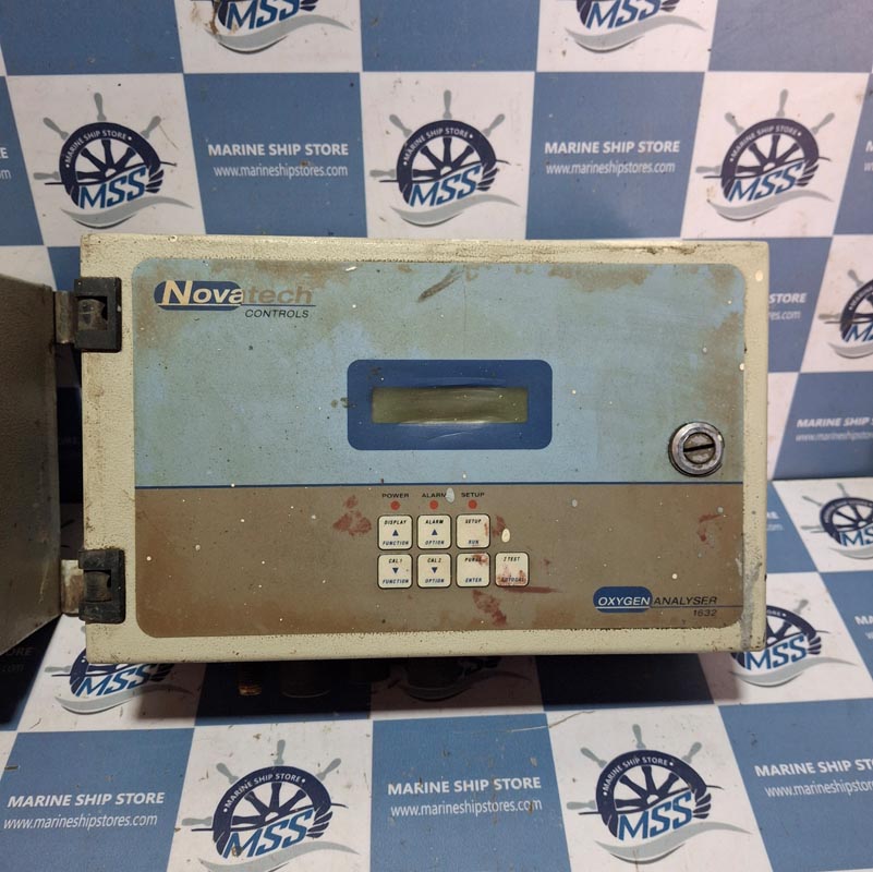 NOVATECH CONTROLS 1632 OXYGEN ANALYSER-2 NOVATECH CONTROLS 1632 OXYGEN ANALYSER