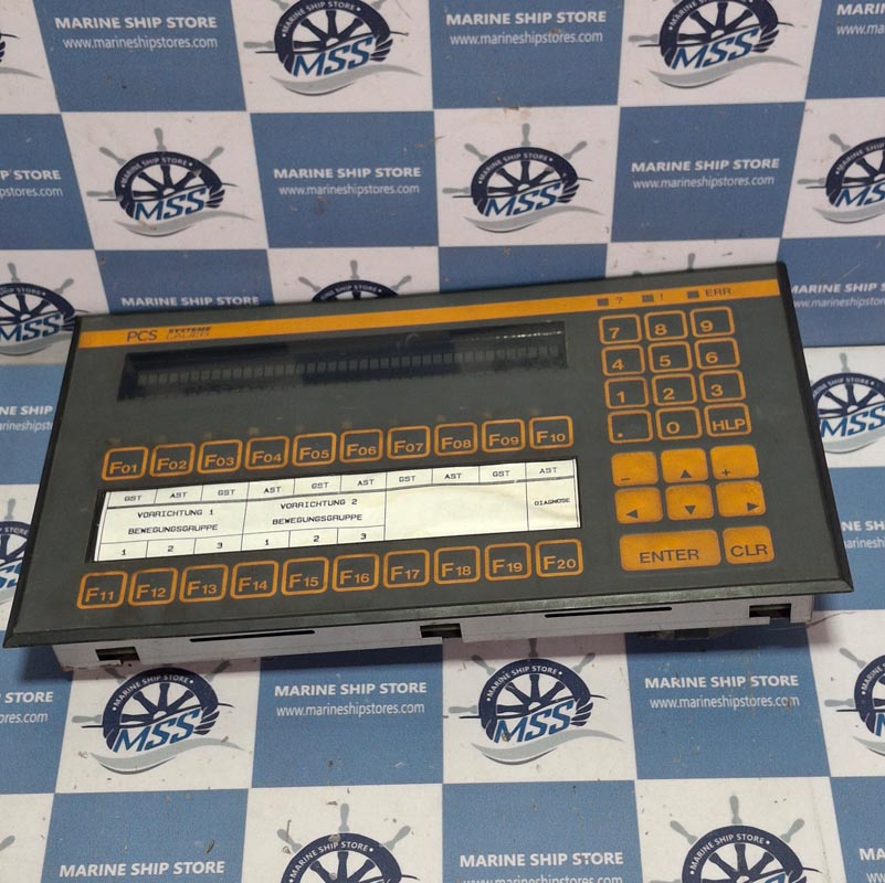 PCS SYSTEME LAUER PCS-200FZ CONTROL CONSOLE