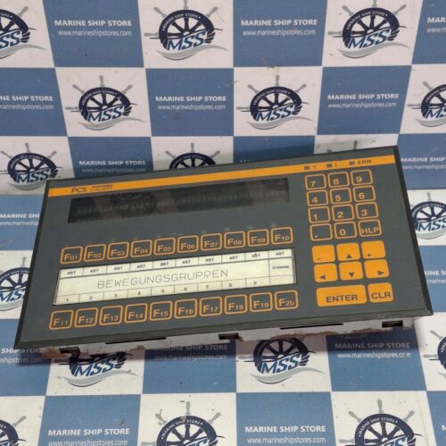 PCS SYSTEME LAUER PCS-250FZ PCS-804.1 CONTROL CONSOLE