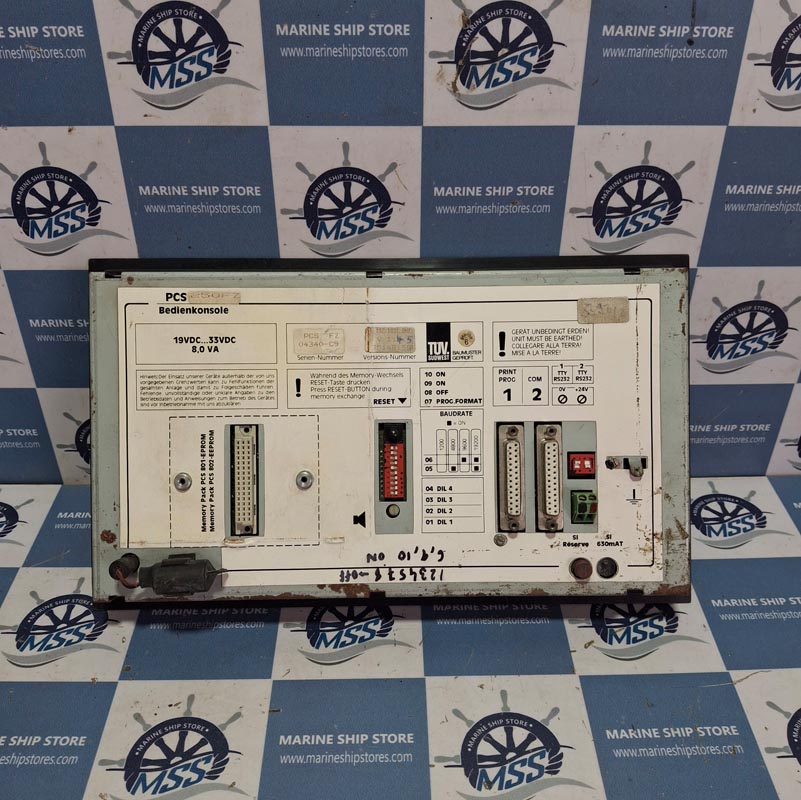 PCS SYSTEME LAUER PCS-250FZ PCS-804.1 CONTROL CONSOLE