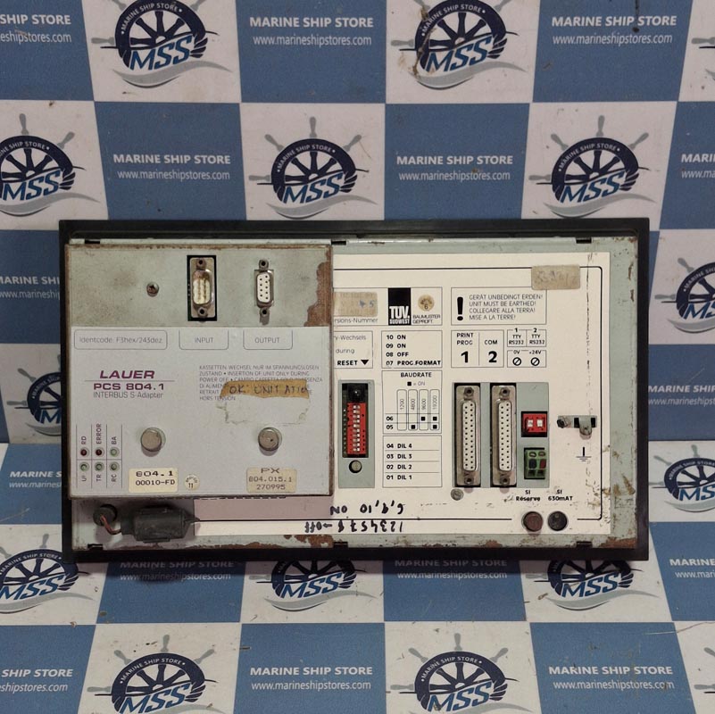 PCS SYSTEME LAUER PCS-250FZ PCS-804.1 CONTROL CONSOLE