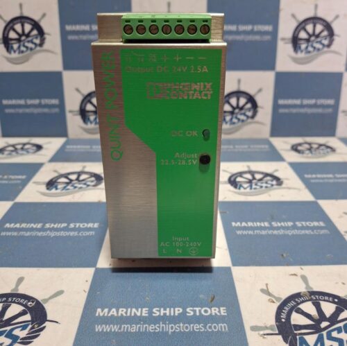 PHOENIX CONTACT QUINT-PS-100-240AC-24DC-2-5 REV-20 QUINT POWER SUPPLY MODULE