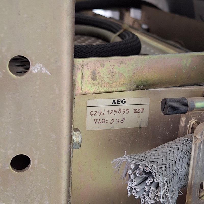 SAAB C-4338 A-201 271.131.665 GENERATOR CONTROL