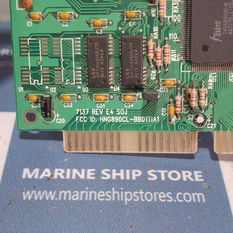 TRIDENT 7137 REV-E4 SOJ HNG890CL-BBD1TIA1 VIDEO GRAPHICS CARD-1 TRIDENT 7137 REV-E4 SOJ HNG890CL-BBD1TIA1 VIDEO GRAPHICS CARD