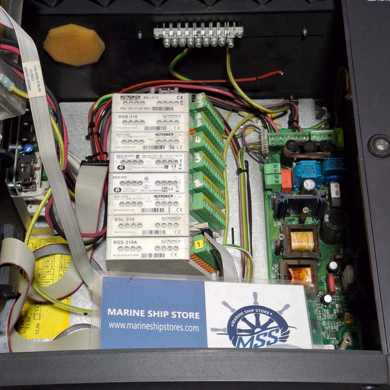 AUTRONICA BS-420G PART NO. 00.12.296.001 FIRE AND GAS ALARM CONTROL PANEL