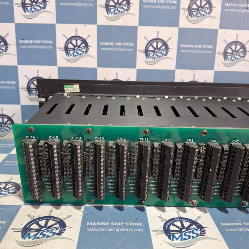 DETCON INC. MODEL 1610-N RACK PART NO- 951-161040-000 GAS DETECTION CONTROL SYSTEM