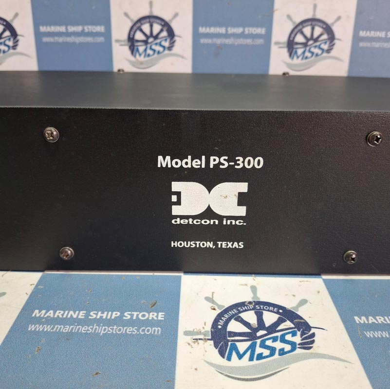 DETCON INC. MODEL PS-300 POWER SUPPLY-2 DETCON INC. MODEL PS-300 POWER SUPPLY