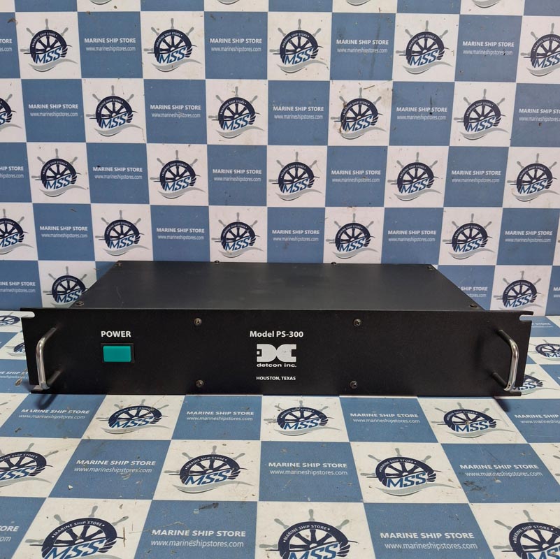 DETCON INC. MODEL PS-300 POWER SUPPLY