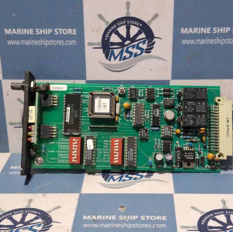 DETCON INC. PPM H2S 31320412 GAS DETECTION CONTROLLER