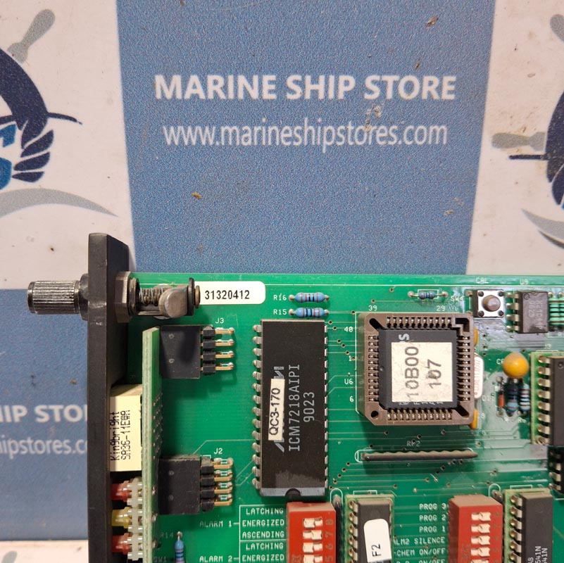 DETCON INC. PPM H2S 31320412 GAS DETECTION CONTROLLER