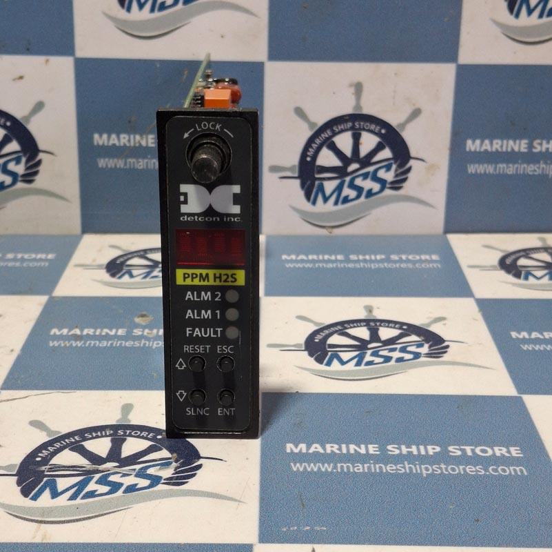 DETCON INC.PPM H2S 440-005101-000 REV 002 GAS DETECTION CONTROLLER-1 DETCON INC.PPM H2S 440-005101-000 REV 002 GAS DETECTION CONTROLLER