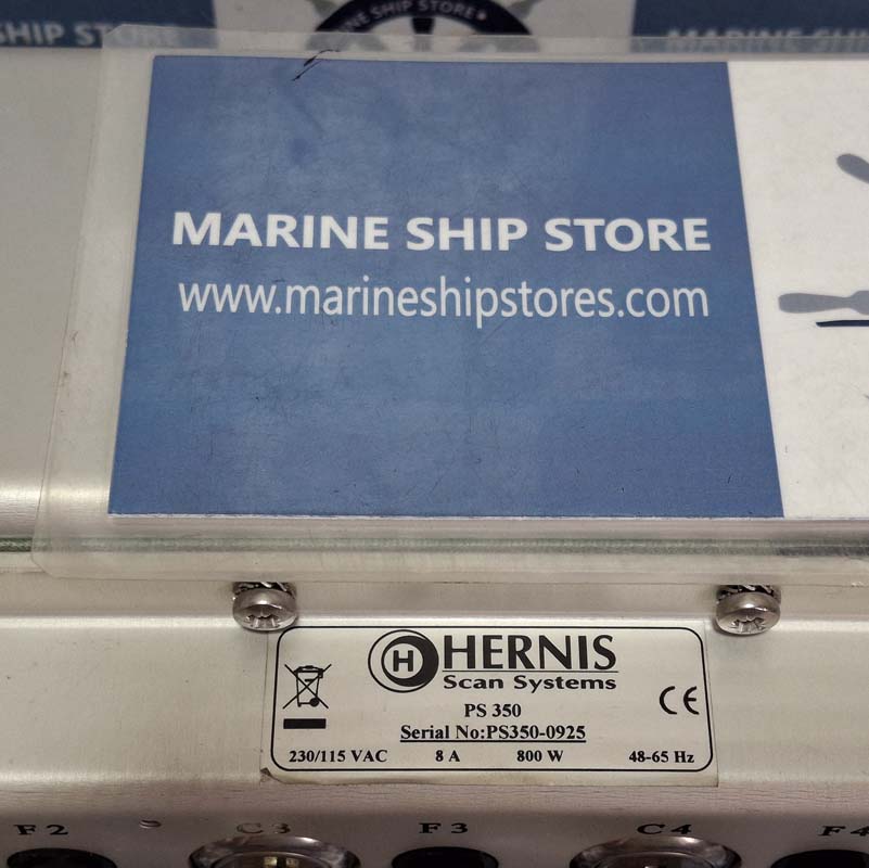 HERNIS SCAN SYSTEMS PS-350 REV-B CENTRALISED POWER SUPPLY
