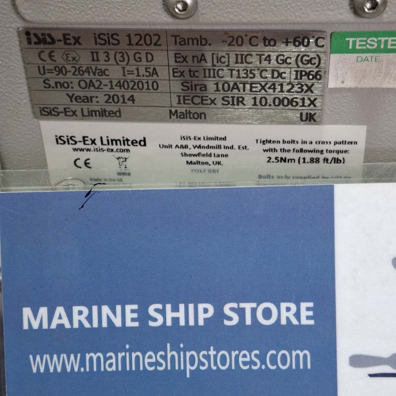 ISIS-EX ISIS 1202 170.0050.003 559 HMI 15 INCH TOUCH SCREEN PC