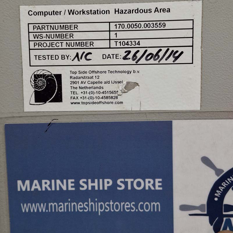 ISIS-EX ISIS 1202 170.0050.003 559 HMI 15 INCH TOUCH SCREEN PC